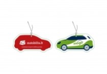 Car air fresheners with printed logo