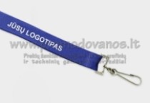 Printed recycled lanyards