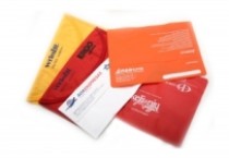 Plastic and textile envelopes