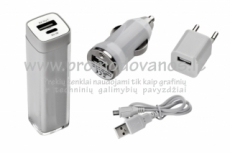 Powerbank travel set