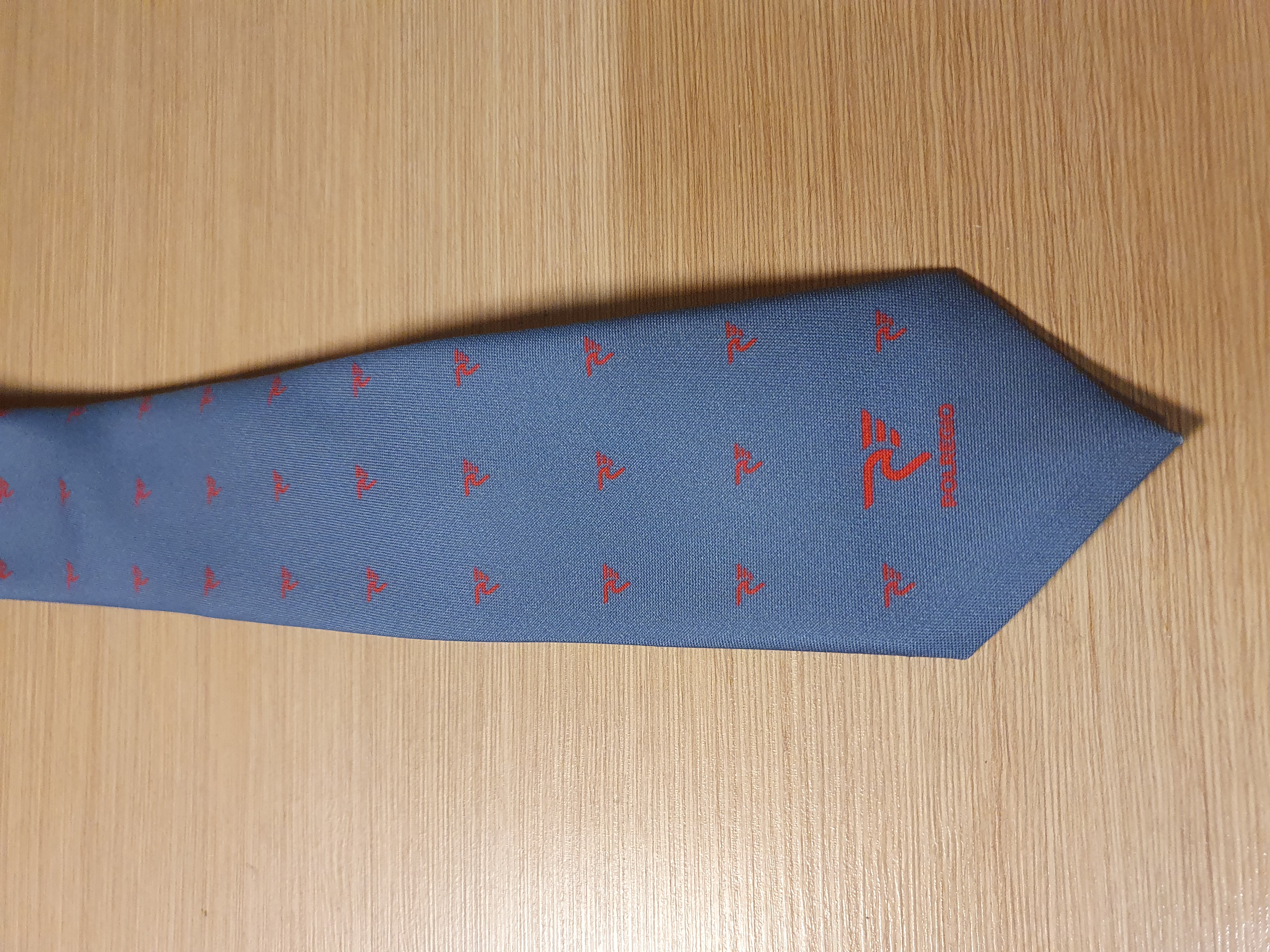 Customized tie with printing