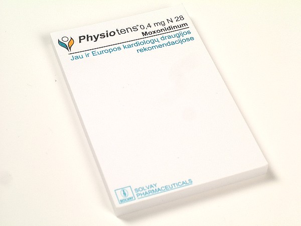 Adhesive note pads 50x75 cm