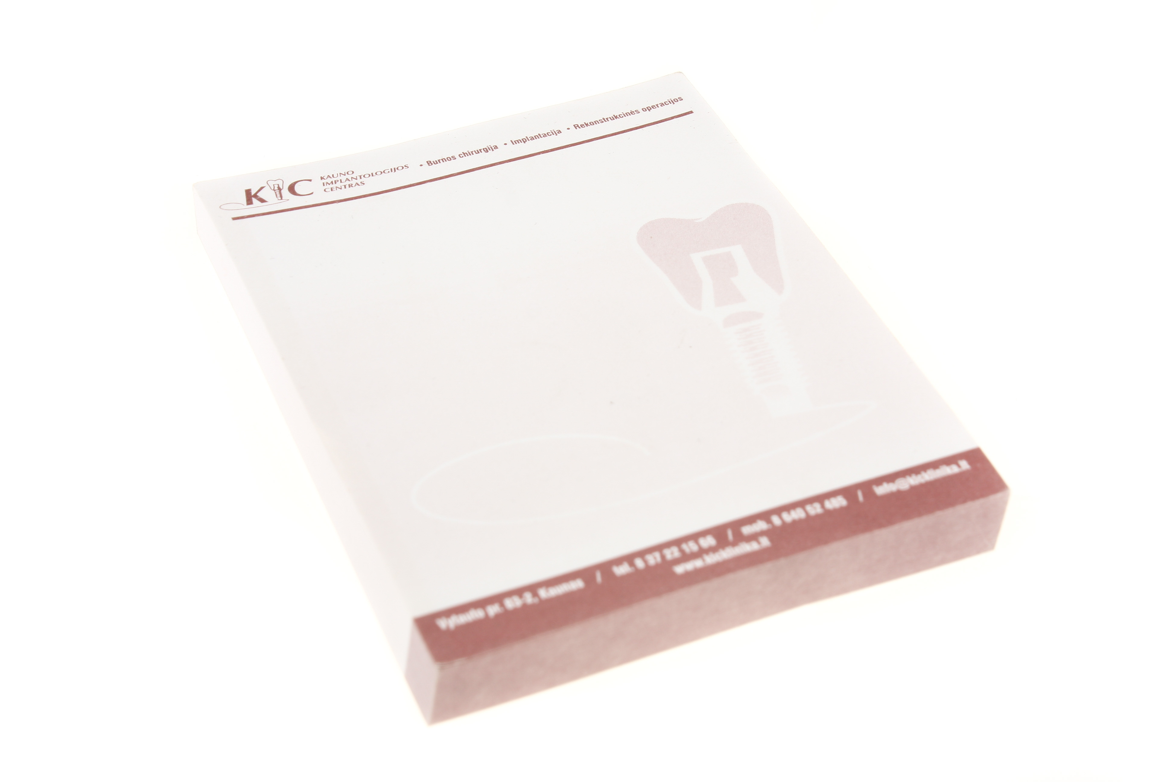 Adhesive note pads 70x75 cm