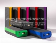 Įkrovėjas powerbank 5200 mAh+LED lemputė