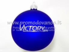 Christmas ball 120 mm logo engraver