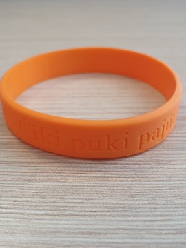 Silicone wristband