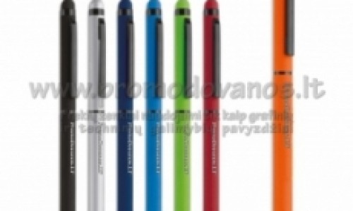 Rubberized ballpen SLIM