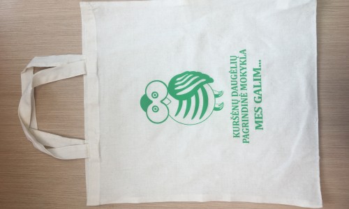 Cotton bags with short handles