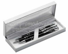 Rollerball pen, metal pen and pencil set with gift box CTPR