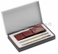 Rollerball pen and metal pen set with gift box CTR